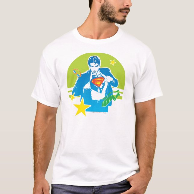 Camiseta Superman 80's Style (Frente)