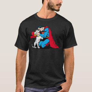 Camiseta Superman e Krypto