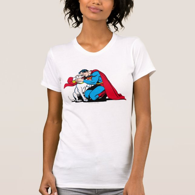 Camiseta Superman e Krypto (Frente)