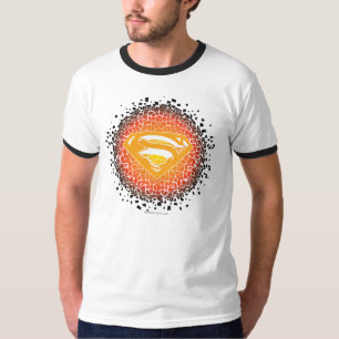 Camiseta Superman Estilizado   Logotipo do suporte
