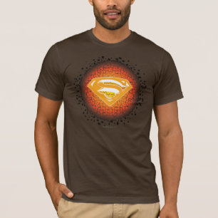 Camiseta Superman Estilizado   Logotipo do suporte
