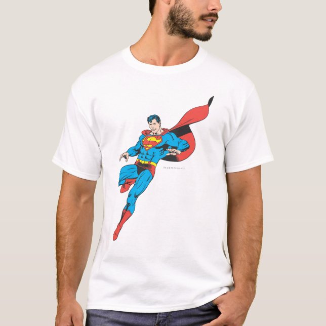 Camiseta Superman Lands levemente 2 (Frente)