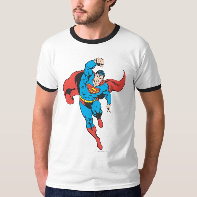 Camiseta Superman Left Fist Raised (Frente)