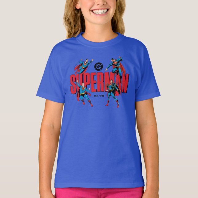 Camiseta Superman Legends Forever Graphic (Frente)