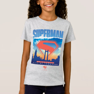 Camiseta Superman Metropolis Skyline