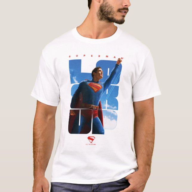 Camiseta Superman Procure Pose (Frente)