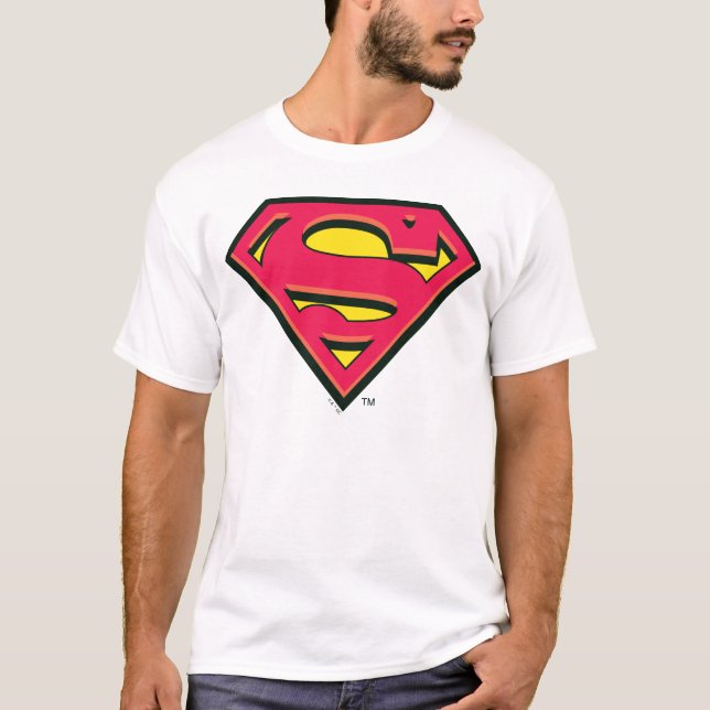 Camiseta Superman S-Shield | Logotipo clássico (Frente)