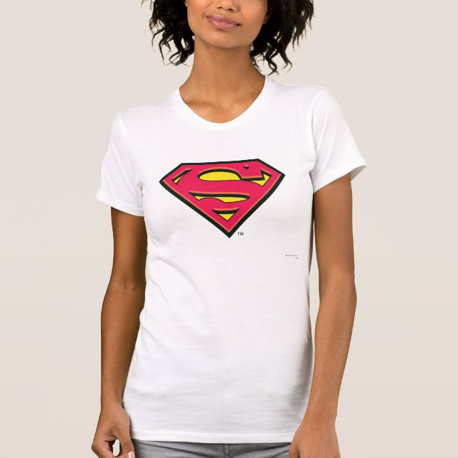 Camiseta Superman S-Shield | Logotipo clássico (Frente)