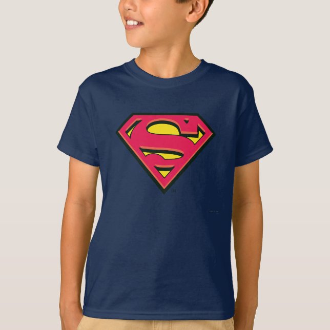 Camiseta Superman S-Shield | Logotipo clássico (Frente)