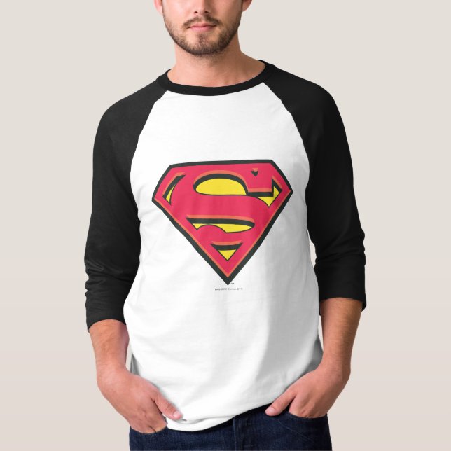 Camiseta Superman S-Shield | Logotipo clássico (Frente)