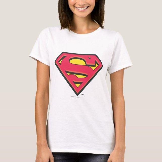 Camiseta Superman S-Shield | Logotipo clássico (Frente)