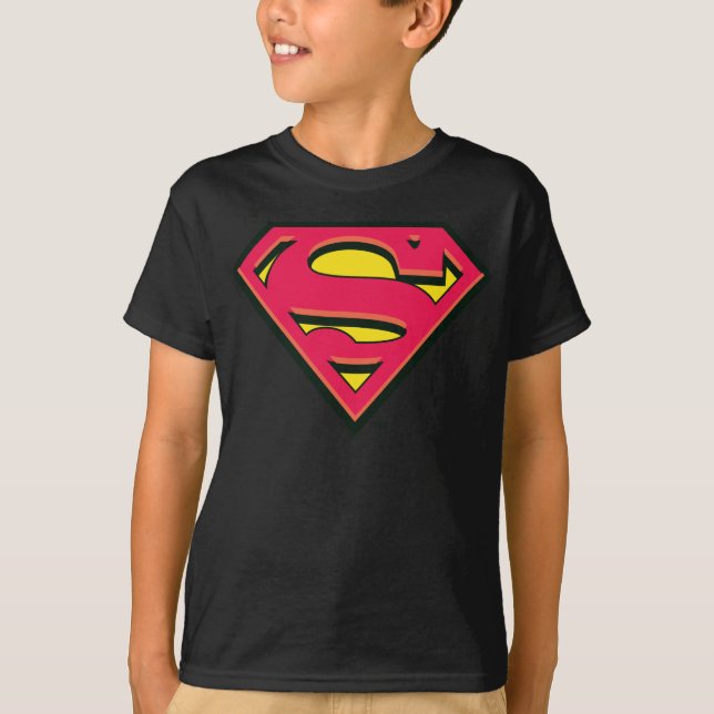 Camiseta Superman S-Shield | Logotipo clássico (Frente)