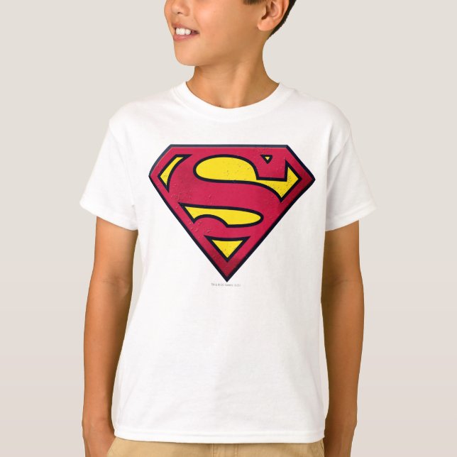 Camiseta Superman S-Shield | Logotipo de diafragma (Frente)
