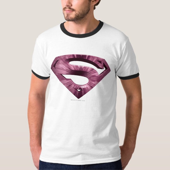 Camiseta Superman S-Shield | Logotipo de queimada em estrel (Frente)