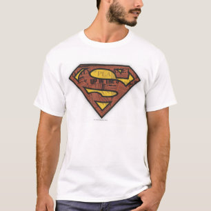 Camiseta Superman S-Shield Logotipo do jornal