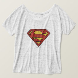 Camiseta Superman S-Shield | Logotipo Grunge