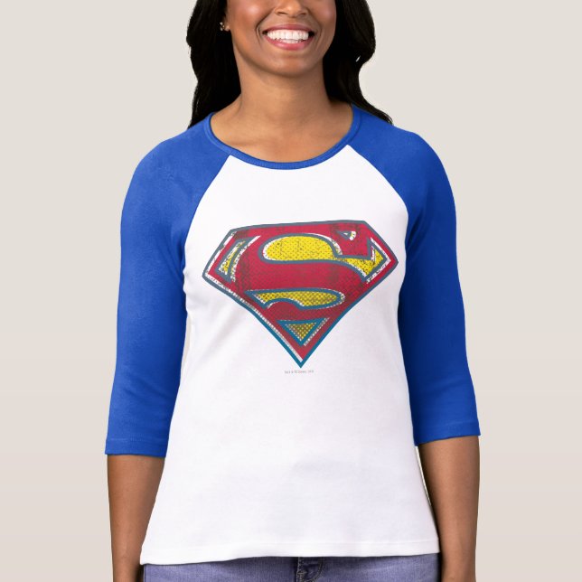 Camiseta Superman S-Shield | Logotipo impresso (Frente)