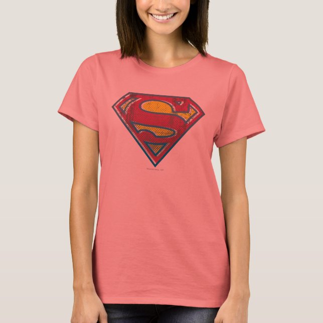 Camiseta Superman S-Shield | Logotipo impresso (Frente)