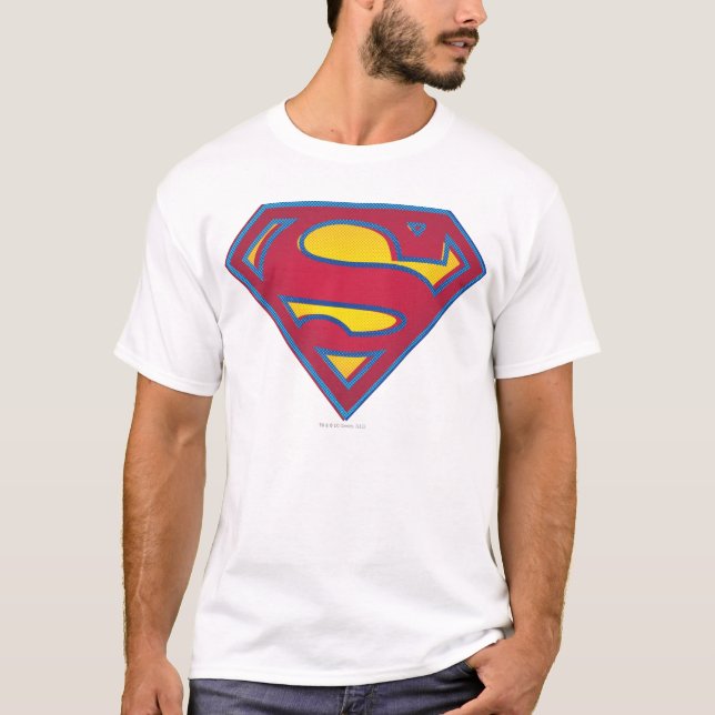 Camiseta Superman S-Shield | Logotipo ponto (Frente)