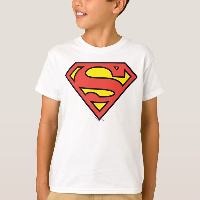 Camiseta Superman S-Shield | Logotipo Superman (Frente)