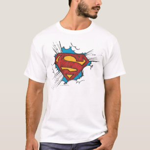 Camiseta Superman S-Shield Within Clouds Logo