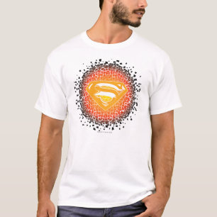 Camiseta Superman Stylized Crackle Logo