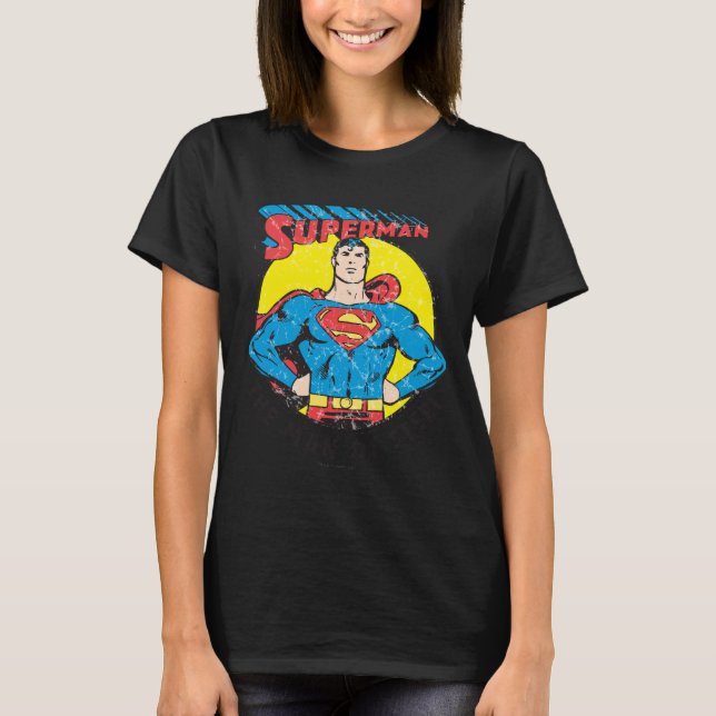 Camiseta Superman The Man of Steel (Frente)