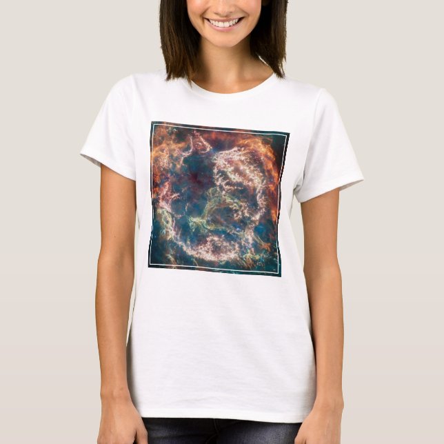 Camiseta Supernova Remeteu Cassiopeia A. (Frente)