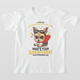 Camiseta Superpotência Autoinflamatória dos Jovens