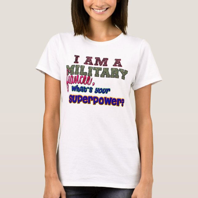 Camiseta Superpotências - noiva (Frente)