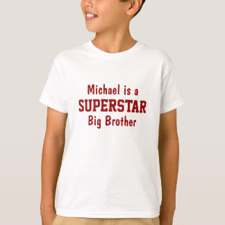 Camiseta Superstar Big Brother Personalizado T-Shirt