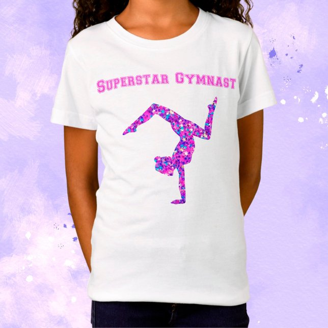 Camiseta Superstar Gymnast T-Shirt (Criador carregado)