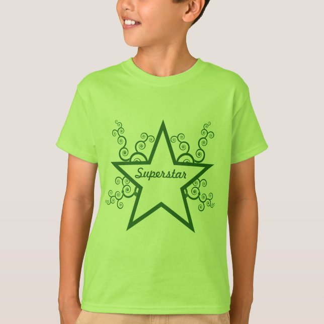 Camiseta Superstar Nadinhos Camiseiros, Floresta Verde (Frente)