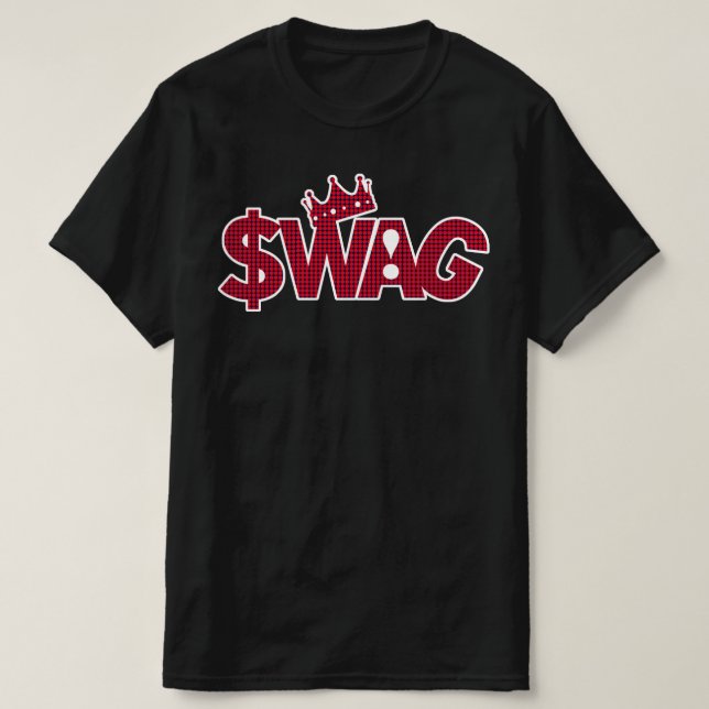 Camiseta Superstar Rei do Swag!  (Frente do Design)