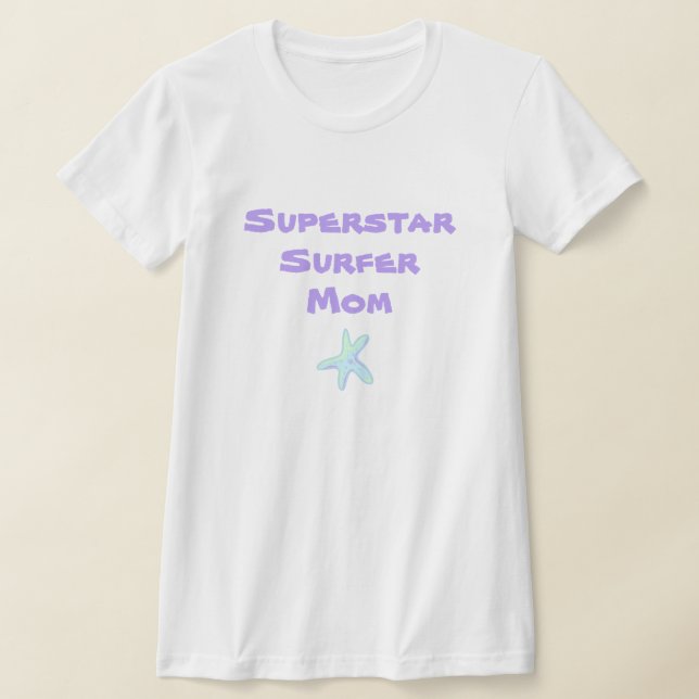 Camiseta Superstar Surfer Mãe Starfish T-Shirt (Postura )