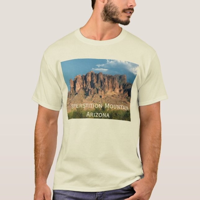 Camiseta superstitionmtns, superstição MountainArizona (Frente)