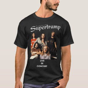 Camiseta Supertramp Live In Concert