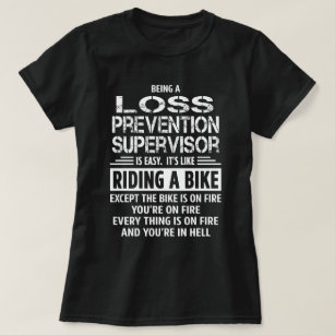 Camiseta Supervisor da prevenção de perda