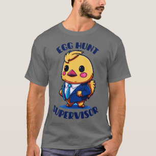 Camiseta Supervisor de Caça de Ovo de Páscoa 18