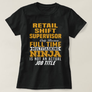 Camiseta Supervisor de Desvio de Retalho