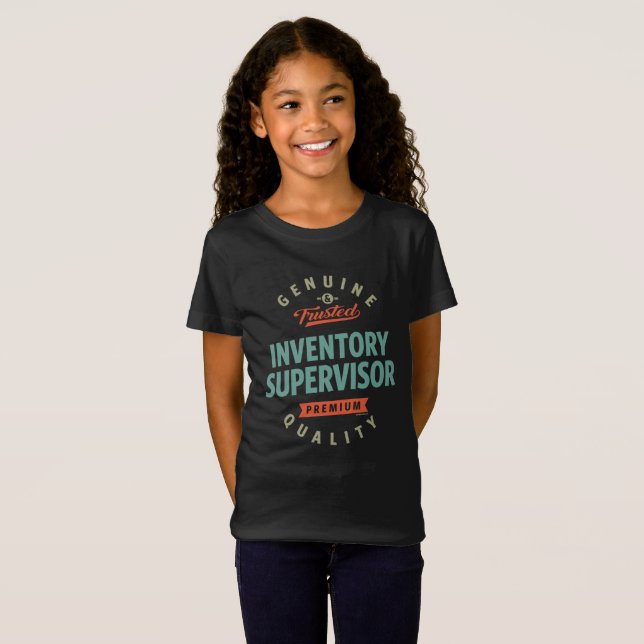 Camiseta Supervisor de Inventário (Frente Completa)