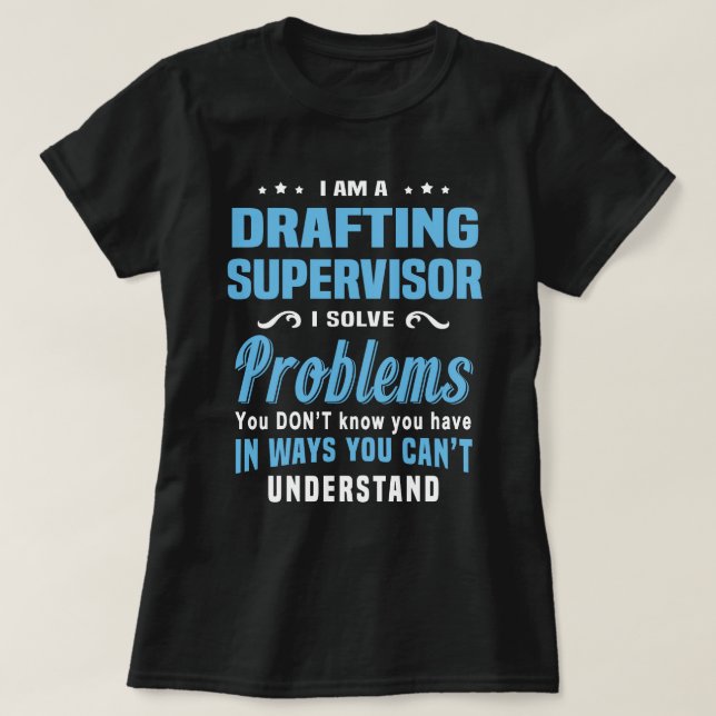 Camiseta Supervisor de Redação (Frente do Design)