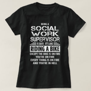Camiseta Supervisor de trabalho social