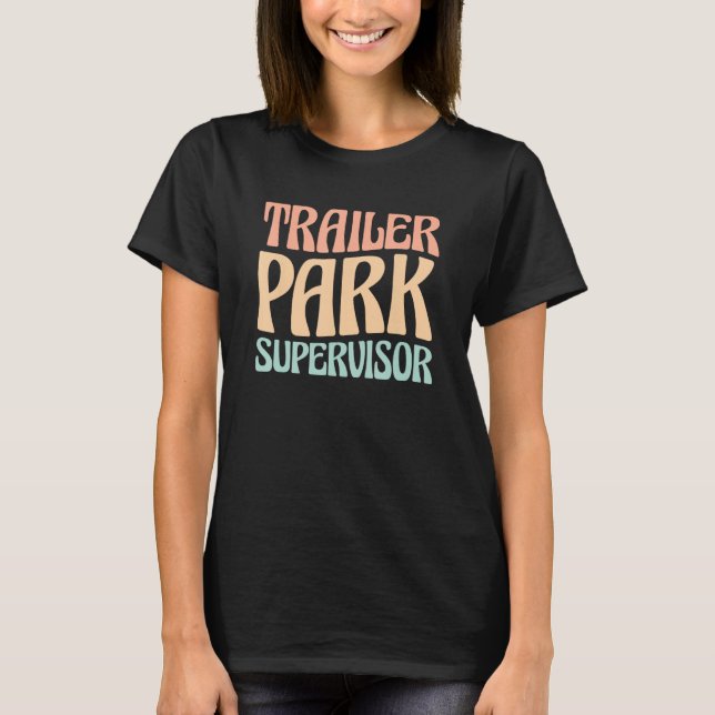 Camiseta Supervisor do Parque Trailer (Frente)