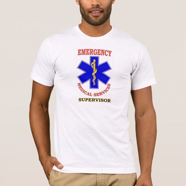 CAMISETA SUPERVISOR EMS (Frente)