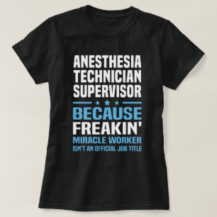 Camiseta Supervisor Técnico de Anestesia