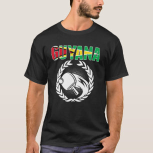 Camiseta Supo do grupo Ping Pong da Guiana Mesa da Guiana