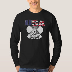 Camiseta Supo do grupo Tênis de Mesa da de Sinalizador dos