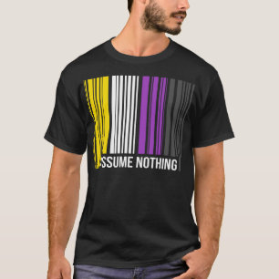 Camiseta Suponha Que Nada De Genderfluido Terceiro Sexo Eng