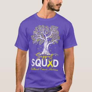 Camiseta Suportar Árvore de Consciência de Canceres de Infâ